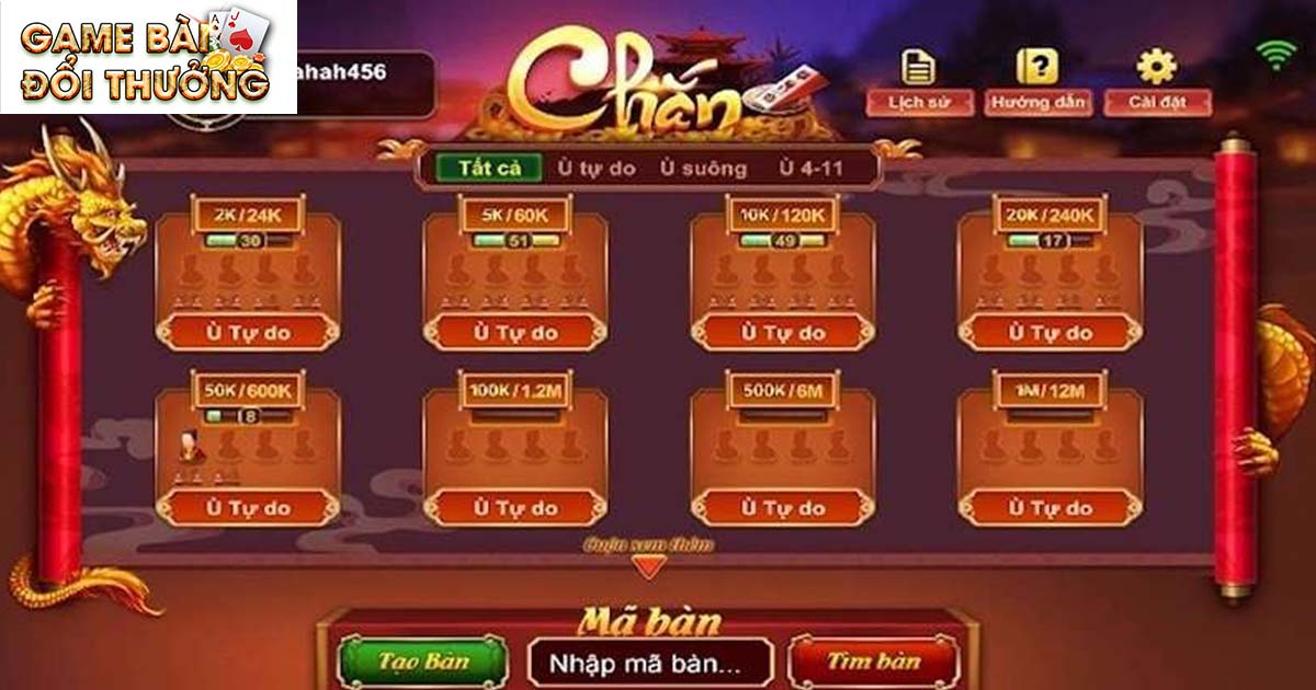 Tìm hiểu về game bàn chắn hấp dẫn