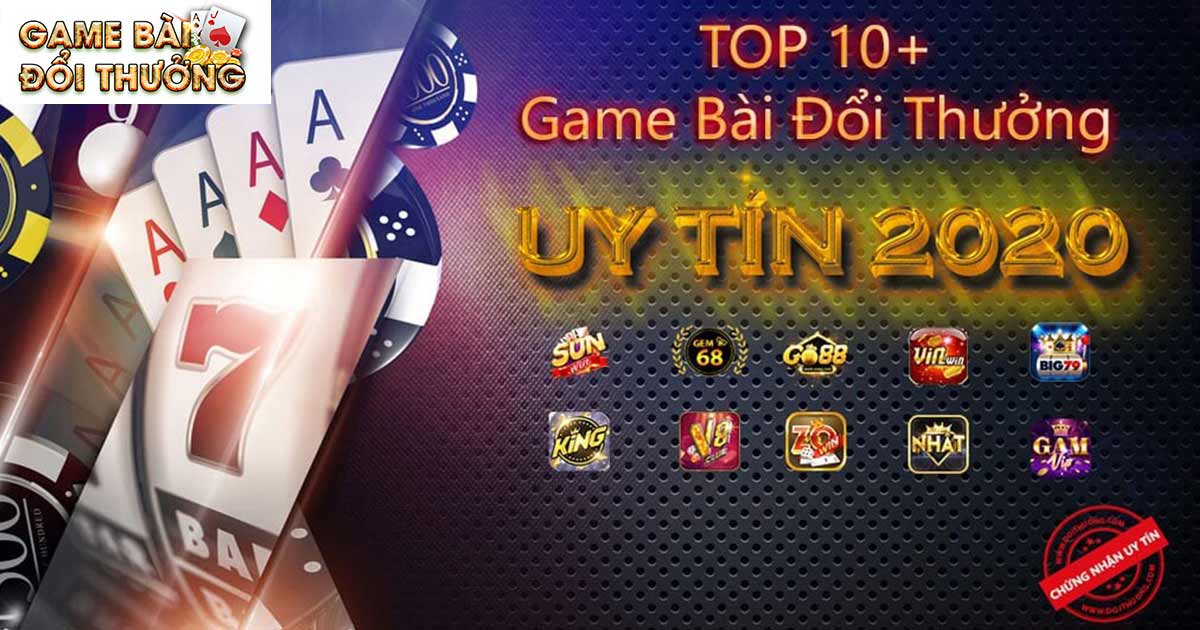 Điểm danh TOP 10 cổng game bài đổi thưởng nổi tiếng nhất hiện nay